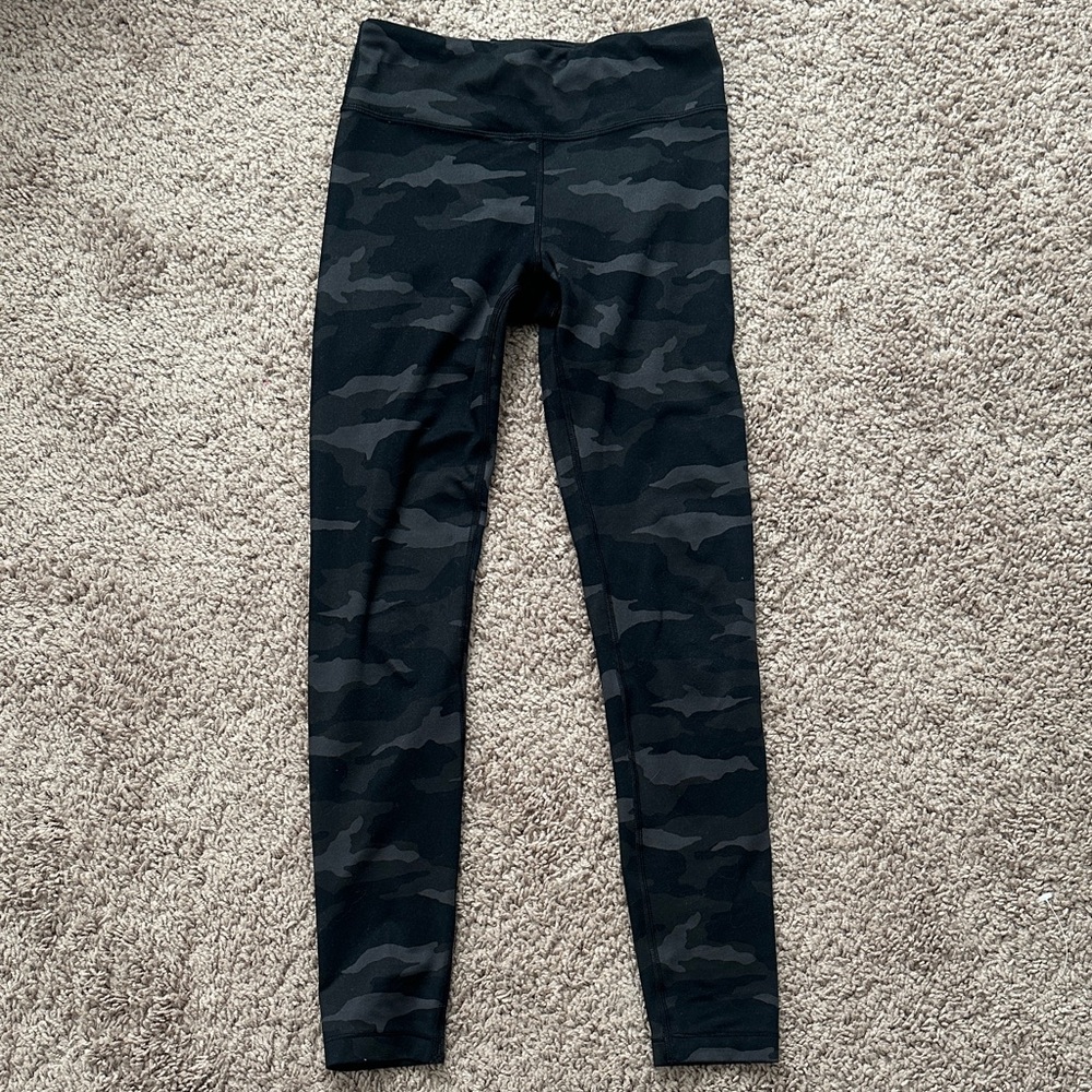 Athleta Kids Dark Camo Leggings